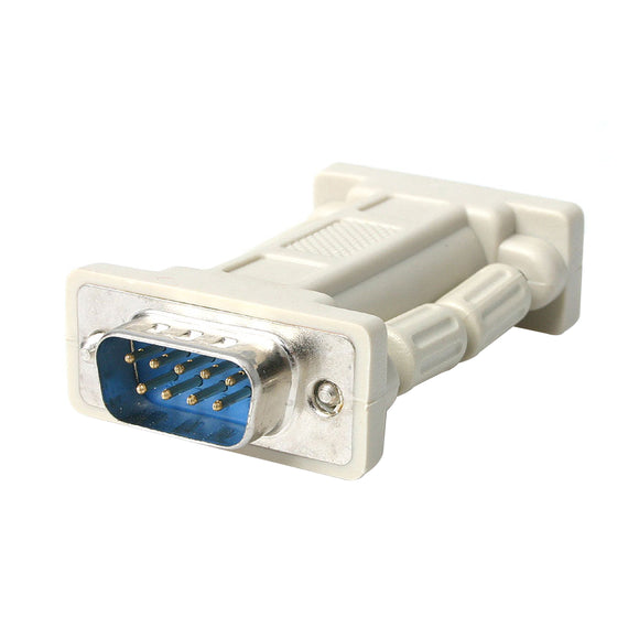 StarTech.com DB9 RS232 Serial Null Modem Adapter - Null modem adapter - DB-9 (M) to DB-9 (F) - NM9MF