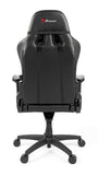 AROZZI Verona Pro V2 Premium Racing Style Gaming Chair with High Backrest, Recliner, Swivel, Tilt, Rocker and Seat Height Adjustment, Lumbar and Headrest Pillows Included, Carbon Black