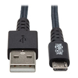 Heavy Duty USB-A to USB Micro-B Charging Sync Cable Androids 6ft