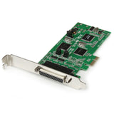 StarTech.com 4 Port PCI Express Dual Profile PCIe Serial Card Adapter with Breakout Cable - 2 x RS232 2 x RS422/RS485 (PEX4S232485)