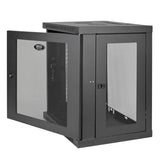 Tripp Lite SRW12U 12U Wall Mount Rack Enclosure Server Cabinet Door/Sides