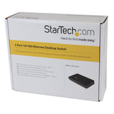 StarTech.com 5 Port Fast Ethernet Switch - 10/100 Desktop Wall Mount Network Switch - 5-Port 10/100 Desktop Switch (DS51072)