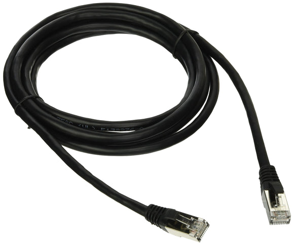 C2G 28692 Cat5e Cable - Snagless Shielded Ethernet Network Patch Cable, Black (7 Feet, 2.13 Meters)