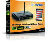 TRENDnet Wireless N 150 Mbps Home Router, TEW-711BR