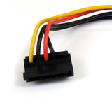 StarTech.com 6in 4 Pin LP4 to Right Angle SATA Power Cable Adapter - LP4 to SATA - 6in LP4 to SATA Cable - 4 pin to SATA (SATAPOWADAPR)