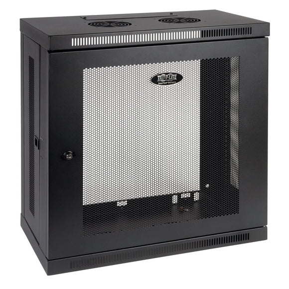 Tripp Lite 12U Slim Wall Mount Rack Enclosure Cabinet SRW12U13