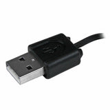 StarTech.com USBRETAUBMB 2.5-Feet Retractable USB to Micro USB and Mini USB Cable