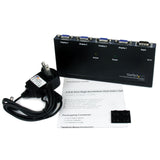 StarTech.com 4-Port VGA Video Splitter - 300 MHz- VGA Splitter - 4 port - 2048x1536 @ 80Hz (ST124PRO)