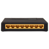 StarTech.com 8 Port Fast Ethernet Switch for 10/100 Desktop Wall Mount Network Switch and 10/100 Desktop Switch DS81072 (Black)