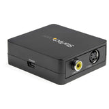 StarTech.com Composite to VGA Video Converter - 1920x1200 - Composite Video Scaler - S Video to VGA Adapter (VID2VGATV3)