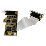 StarTech.com 8 Port PCI Express Low Profile Serial Adapter Card - Serial Adapter - PCIe - RS-232-8 Ports - PEX8S950LP