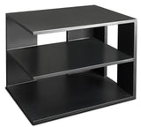 Victor 1120-5 Midnight Black Corner Shelf