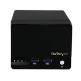 StarTech.com USB 3.0 Dual 3.5in SATA III Hard Drive RAID Enclosure with Fast Charge USB Hub & UASP - 3.5in SATA HDD Enclosure w/ USB Hub (S352BU33HR)