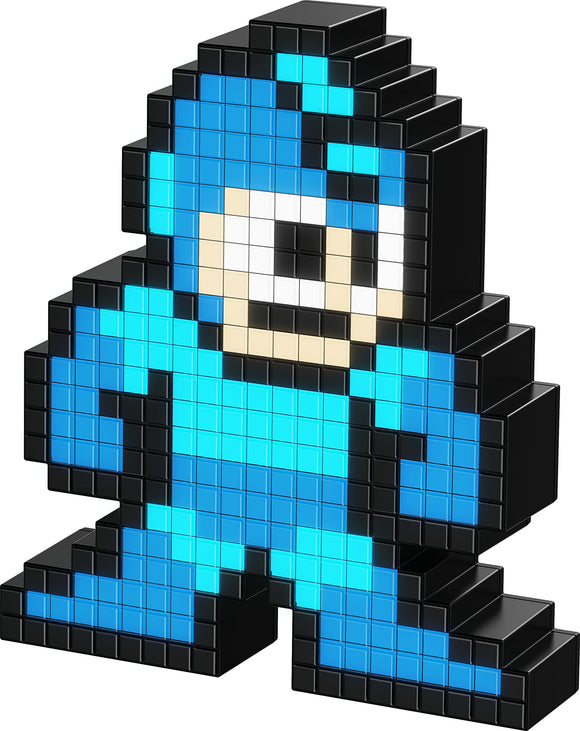 PDP Pixel Pals Capcom Mega Man Collectible Lighted Figure, 878-025-NA-MEG-NB