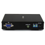 StarTech.com VGA Video Extender over Cat 5 Remote Receiver with Audio - Video/audio extender - external - up to 300 m (STUTPEALR)