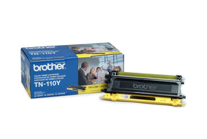 Brother TN110Y Genuine Yellow Toner Cartridge