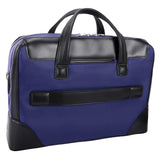 McKlein 18567 USA Harpswell 17" Nylon Dual Compartment Laptop Briefcase Navy