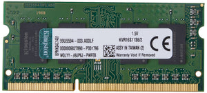 Kingston 2GB 1600MHz DDR3 Non-ECC CL11 SODIMM 1Rx16