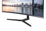 Open Box Samsung CH890 34" Ultra WQHD (3440x1440) 21:9 100Hz Curved FreeSync Monitor (LC34H890WJNXZA)