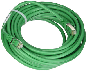 C2G 27269 Cat5e Cable - Snagless Shielded Ethernet Network Patch Cable, Green (25 Feet, 7.62 Meters)