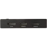 StarTech.com 4 Port HDMI Video Switch - 3X HDMI & 1x DisplayPort - 4K 60Hz - Multi Port HDMI Switch Box w/Automatic Switcher (VS421HDDP)