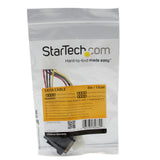 StarTech.com SATA to LP4 Power Cable Adapter with 2 Additional LP4 - Power Adapter - 4 pin Internal Power (F) to SATA Power (M) - 5.9 in - Black - LP4SATAFM2L