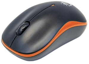 ICI179409 - MANHATTAN 179409 Success Wireless Optical Mouse (Orange Black)