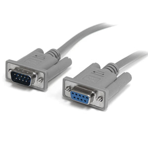 StarTech.com 10 ft DB9 RS232 Serial Null Modem Cable F/M - Null modem cable - DB-9 (M) to DB-9 (F) - 10 ft - for StarTech.com 1, 16, 2, 2 Serial/1, 2S1P, 4, 8, PCI1S650DV, PCI2S650DV, PCI4S650DV, RS-232