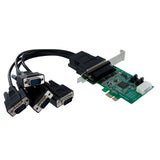 Startech.Com PEX4S952 4 Port Native PCi Express Rs232 Serial Adapter Card with 16950 Uart