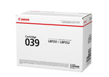 Canon Genuine Toner, Cartridge 039 Black (0287C001), 1 Pack, for Canon imageCLASS LBP352dn, LBP351dn Laser Printers