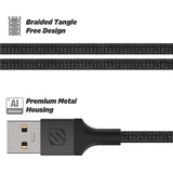 4FT Braided CBL LIGHTNINGDEV MFI Certified CBL Space Gray