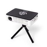 AAXA Technologies P300 Pico Projector with Rechargeable Battery - Native HD resolution with 500 LED Lumens, For Business, Home Theater, Travel and more (KP-600-01)