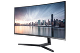 Open Box Samsung CH890 34" Ultra WQHD (3440x1440) 21:9 100Hz Curved FreeSync Monitor (LC34H890WJNXZA)