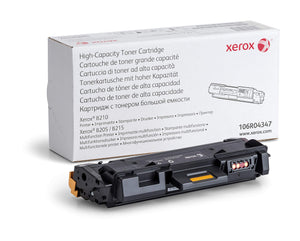 Genuine Xerox Black High Capacity Toner Cartridge (106R04347) - 3000 Pages, for use in Xerox B210 Printer, B205 MFP, B215 MFP