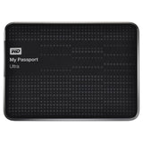 WD My Passport Ultra 1TB Portable External Hard Drive USB 3.0 with Auto and Cloud Backup  WDBZFP0010BBK-NESN (Black)