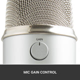 Blue Microphones Yeti USB Microphone - Silver Edition