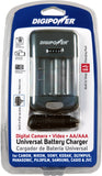 DigiPower TC-U450 Univeral Camera Battery Charger, Black