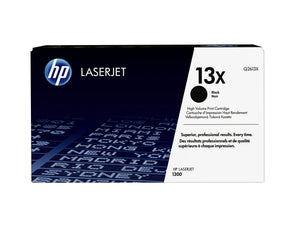 HP 13X (Q2613X) Black High Yield Original LaserJet Toner Cartridge