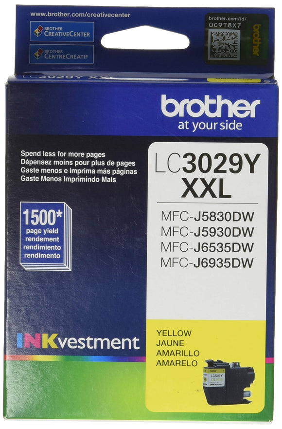 Brother LC3029YS High Yield Ink Cartridge - Yellow