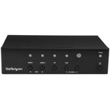 StarTech.com Multi-Input to HDMI Converter Switch - DisplayPort, VGA and Dual-HDMI to HDMI Switch - Priority and Automatic Switch - 4K (HDVGADP2HD)