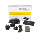 StarTech.com 2-Port HDMI Automatic Video Switch w/ Aluminum Housing and MHL Support - 2x1 HDMI Switcher Box with Support for 4K at 30Hz (VS221HD4K)
