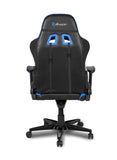 AROZZI Verona-XLPLUS-Blue Verona XL+ Extra-Wide Premium Racing Style Gaming Chair with High Backrest, Blue