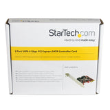 Startech.Com 2 Port Sata 6 GBps PCi Express Sata Controller Card PEXSAT32