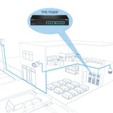 TRENDnet 8-Port Gigabit Full Power Poe+ Switch, 8 x Gigabit PoE+ Ports, 240W Power Budget, 16Gbps Switching Capacity, Rack Mountable, Ethernet Network Switch, Metal, Lifetime Protection, TPE-TG80F