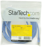 StarTech.com Cat5e Ethernet Cable10 ft - Blue - Patch Cable - Snagless Cat5e Cable - Network Cable - Ethernet Cord - Cat 5e Cable - 10ft