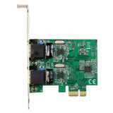 StarTech.com Dual Port Gigabit PCI Express Server Network Adapter Card - 1 Gbps PCIe NIC - Dual Port Server Adapter - 2 Port Ethernet Card (ST1000SPEXD4)