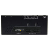 StarTech.com 2x2 HDMI Matrix Switch with Remote - 1080p Automatic & Priority Switcher - Video Wall Auto Selector Splitter Box - Audio Out (VS222HDQ)