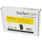 StarTech.com ICUSB422IS 1-Port Metal Industrial USB to RS422/RS485 Serial Adapter with Isolation (Black)