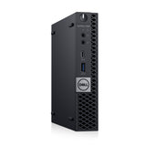 Dell OP7060MFF1WG0D OptiPlex 7060 Micro PC with Intel Core i5-8500T 2.1 GHz Hexa-core, 8GB RAM, 500GB HDD, Windows 10 Pro 64-bit