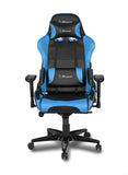 AROZZI Verona-XLPLUS-Blue Verona XL+ Extra-Wide Premium Racing Style Gaming Chair with High Backrest, Blue